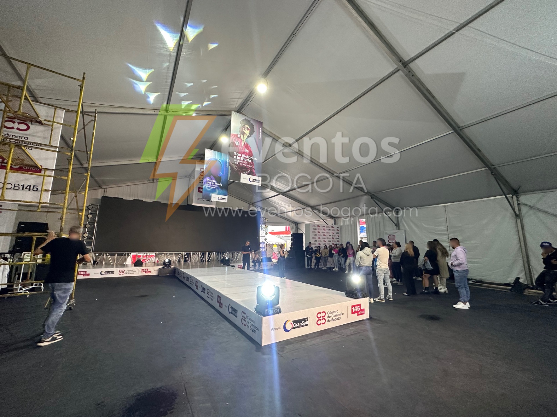 Alquiler de carpas para eventos empresariales Bogotá
